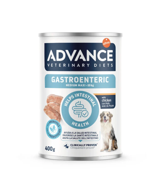 ADVANCE VETERINARY DIETS GASTRO MED/MAX COMIDA HUMEDA PERRO 400G