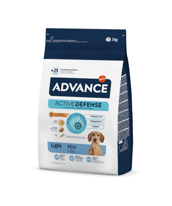 ADVANCE VETERINARY DIETS PERRO LIGHT MINI 3 KG